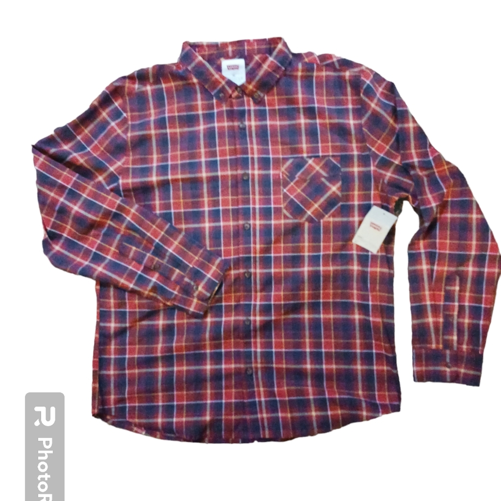 NWT Levi mens XXL shirt. Long sleeve.